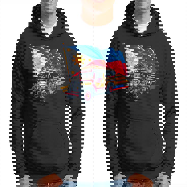 フィリピン国旗 誇り高きフィリピン土産 フィリピンジープニー パーカー