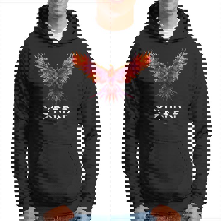 フェニックスxrp暗号通貨ボーイフレンドガールフレンド パーカー