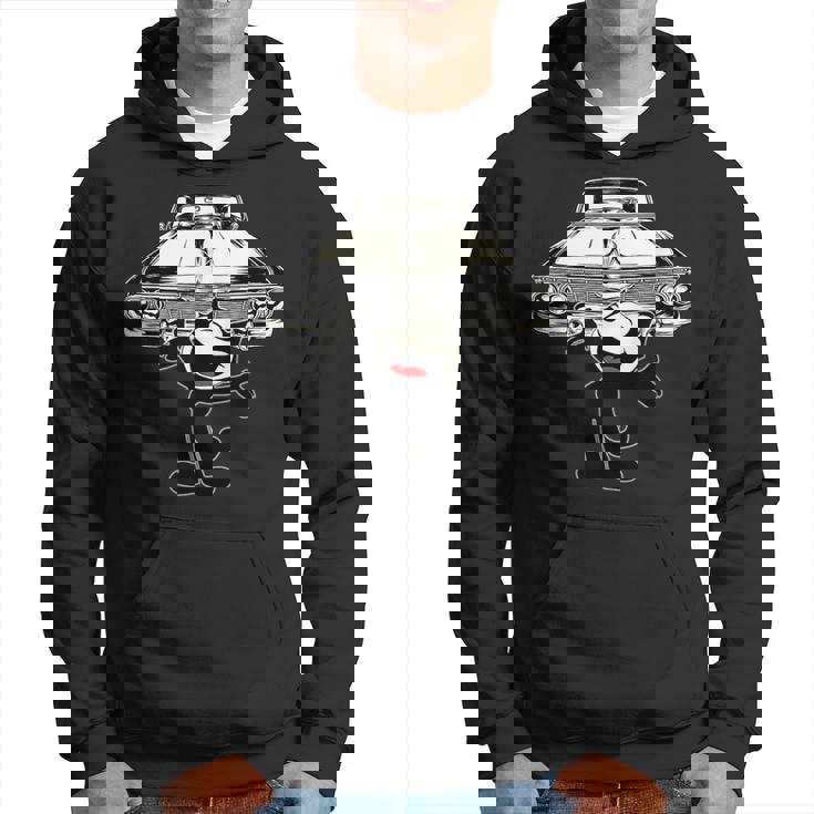 フェリックスキャット漫画ジャイアントローライダーカークラブデザインマッシュアップ パーカー