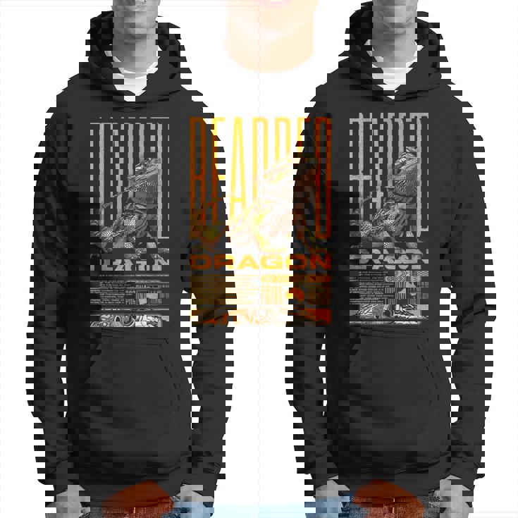 フトアゴヒゲトカゲ 爬虫類キーパー ビアディ トカゲ ストリートウェア パーカー