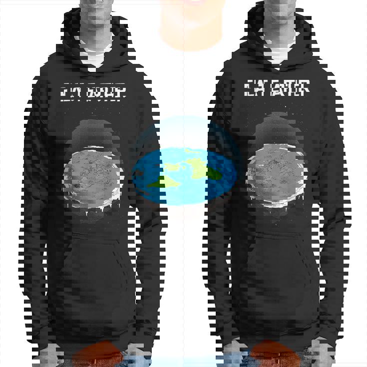 フラットアースマップ 陰謀 パーカー