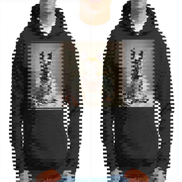 フレンチブルドッグシャツ バレリーナ バレエ愛好家 ダンサー フレンチー パーカー