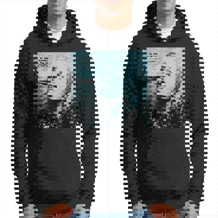 ブライアン・ウォードによるデヴィッド・ボウイ ハンキードリー ブルー 写真 パーカー