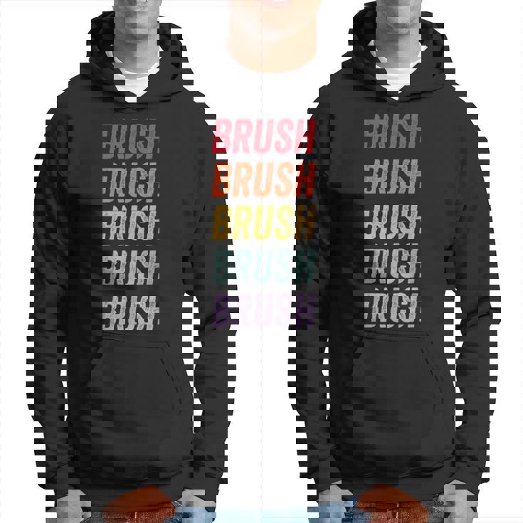 ブラシ パーカー