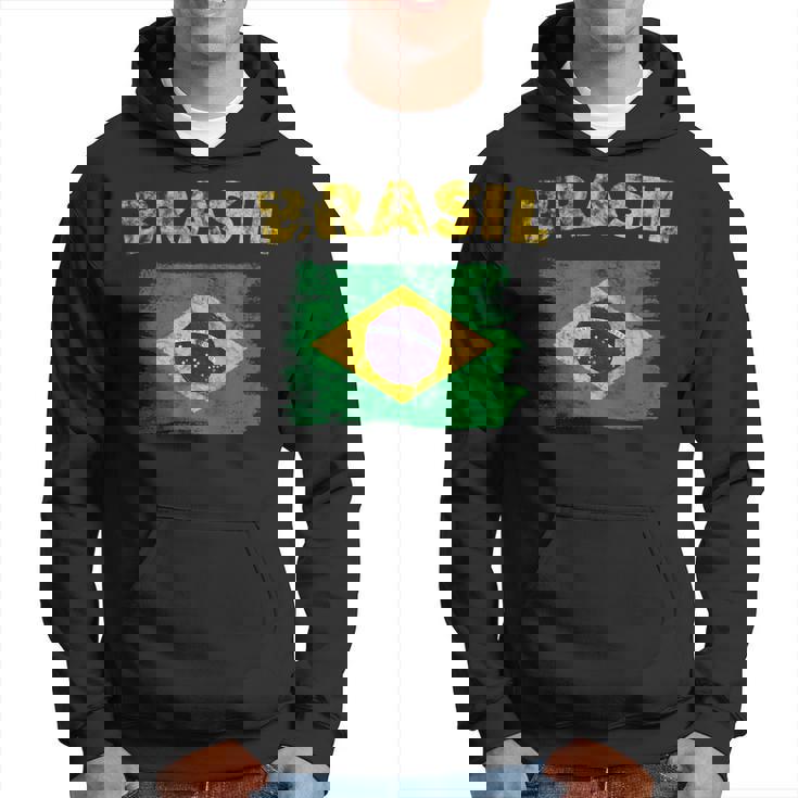 ブラジルの国旗 Brasil パーカー