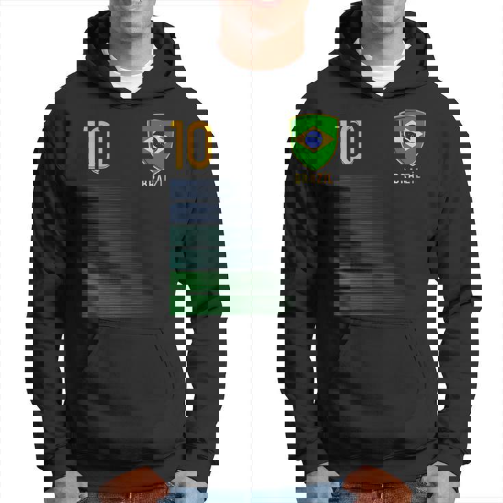 ブラジル国旗 ブラジルのプライド愛好家 パーカー