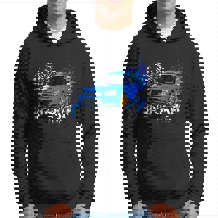 ブルー WrxSti パーカー