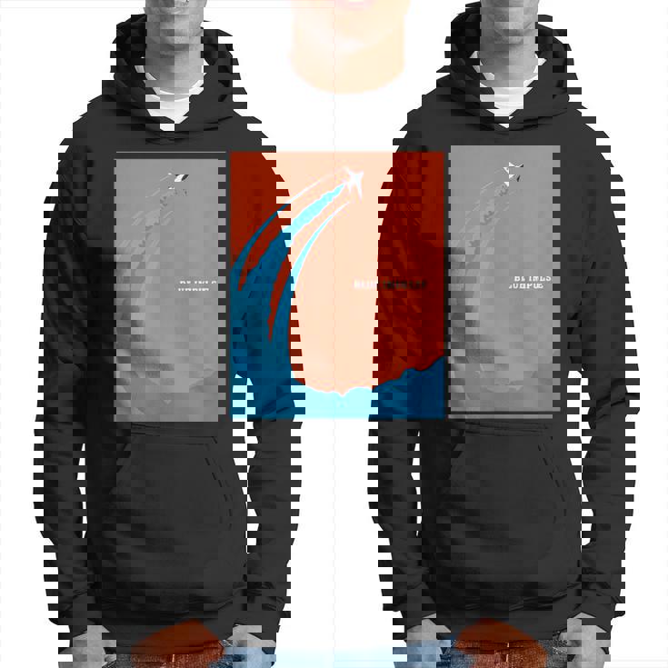 ブルーインパルスmoke パーカー