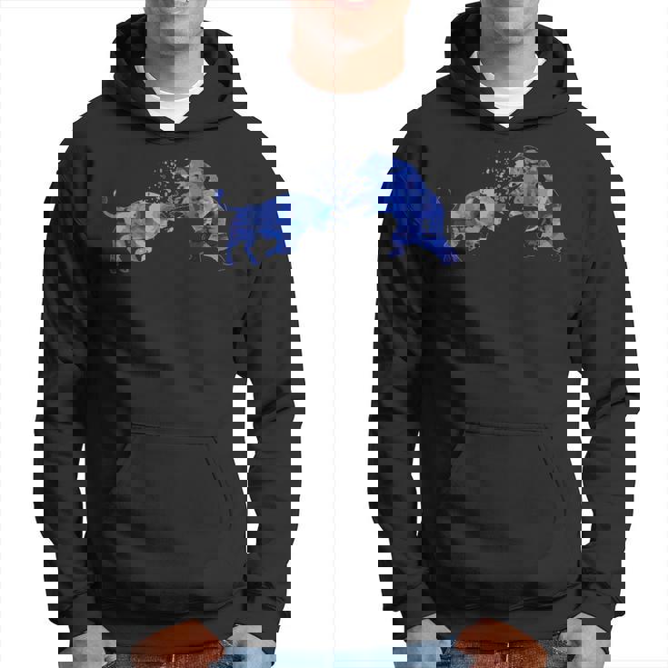 ブル対ベア株式市場投資家トレーダー パーカー