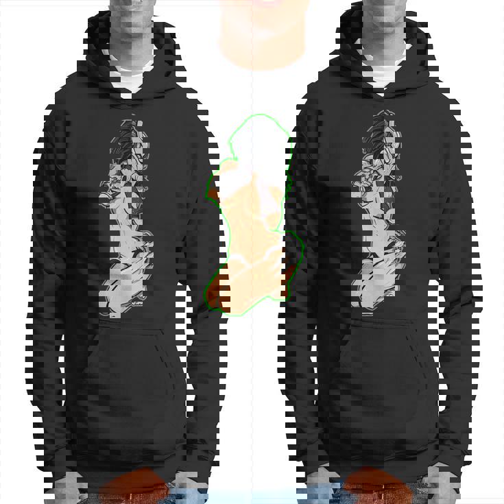 プレデター エイリアン ハンター ピンナップガール パーカー