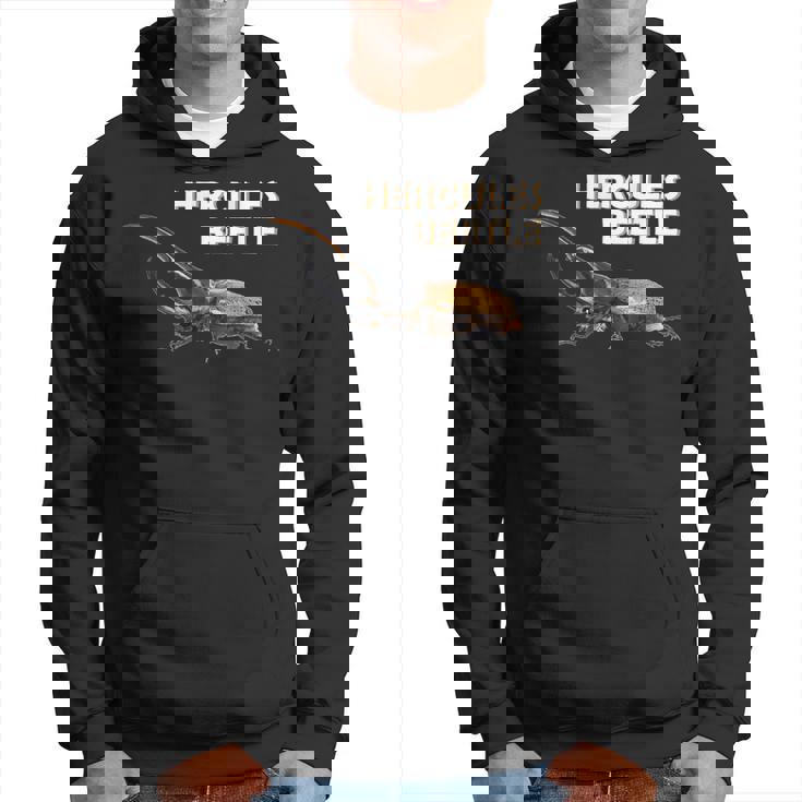 ヘラクレスカブトムシの写真 パーカー