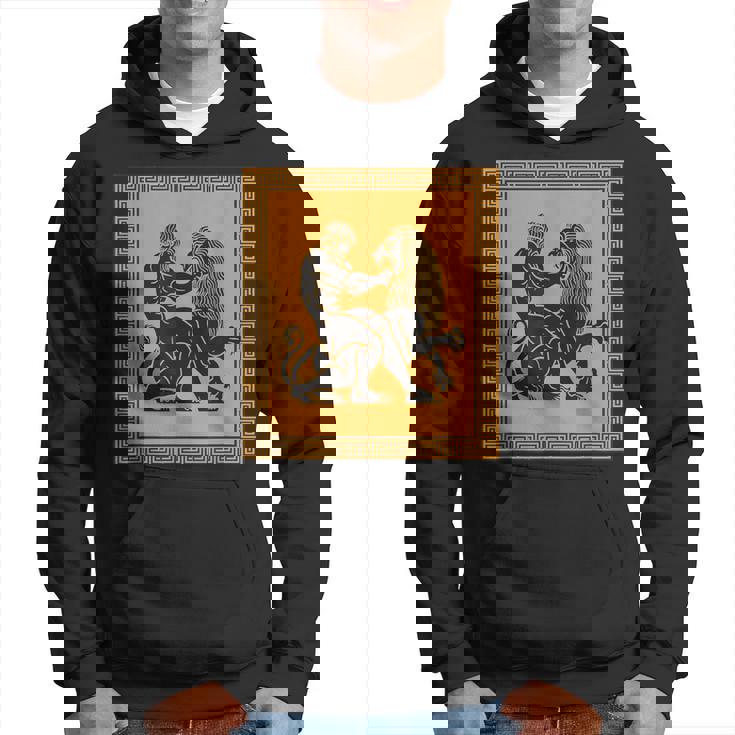ヘラクレスライオン ギリシャ神話 古代神話 歴史アート パーカー