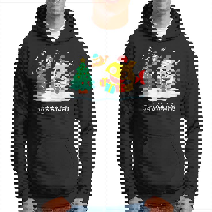 ベイビーシャーク・ウィリアム・クリスマス・ホリデー・サンタ・プレゼント・キッズ・メンズ・ウーマンズ パーカー