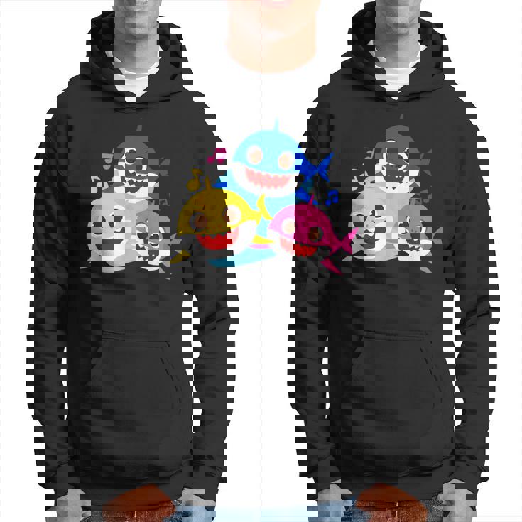 ベイビーシャーク・パパとママとサメなぞく・プレゼント・キッズ・メンズ・ウーマン家族系 パーカー