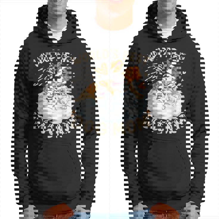 ベスト・ドッグ・ママ、子犬とジャック・ラッセル・テリア パーカー