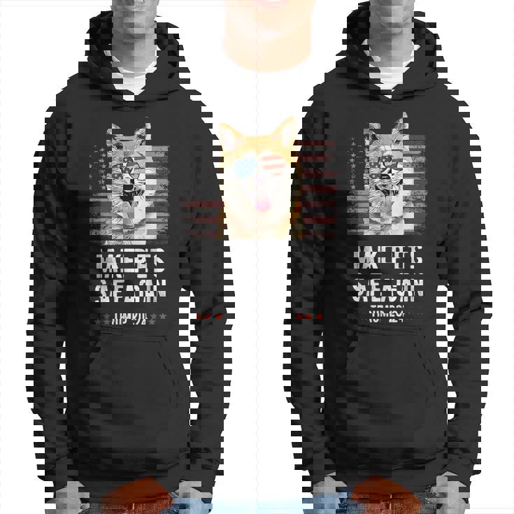 ペットを再び安全に 秋田犬 トランプ 2024 パーカー