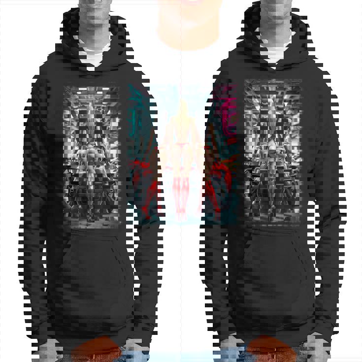 ホットガールオンtシャツ 男性用 セクシーブーティービキニモデル&車 パーカー