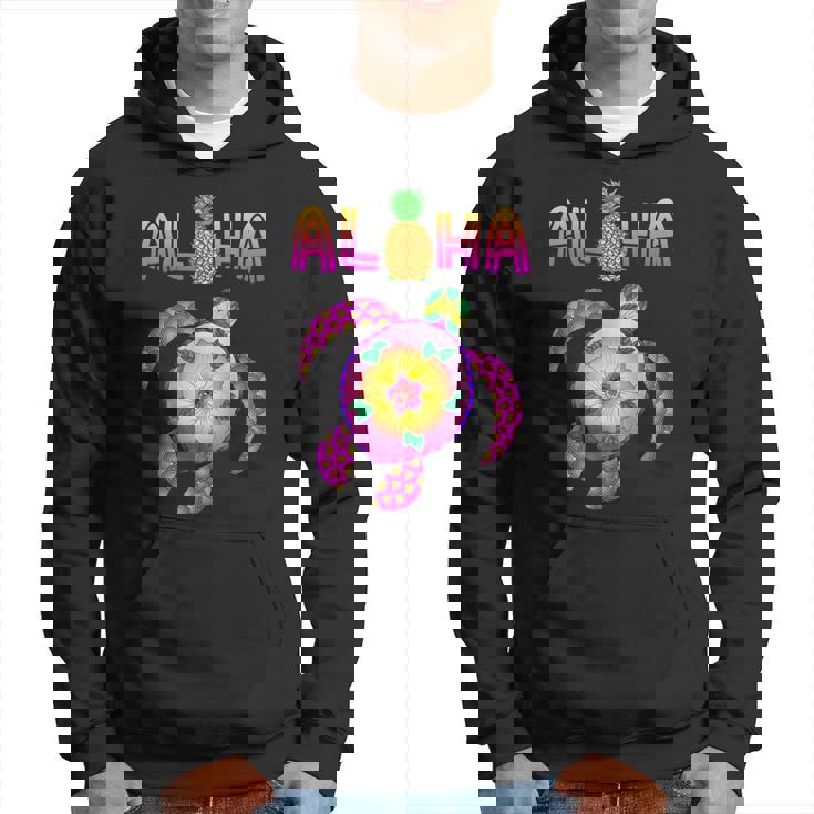 ホヌウミガメ アロハ ハワイ諸島 バケーション パーカー