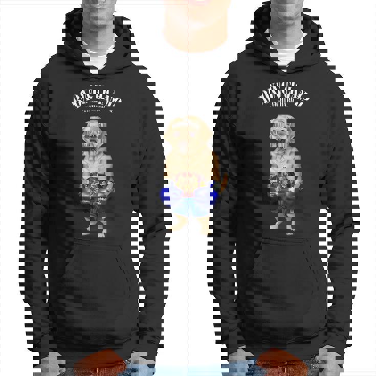 ボクシングチャンピオン ラブラドールレトリバー 犬 パーカー