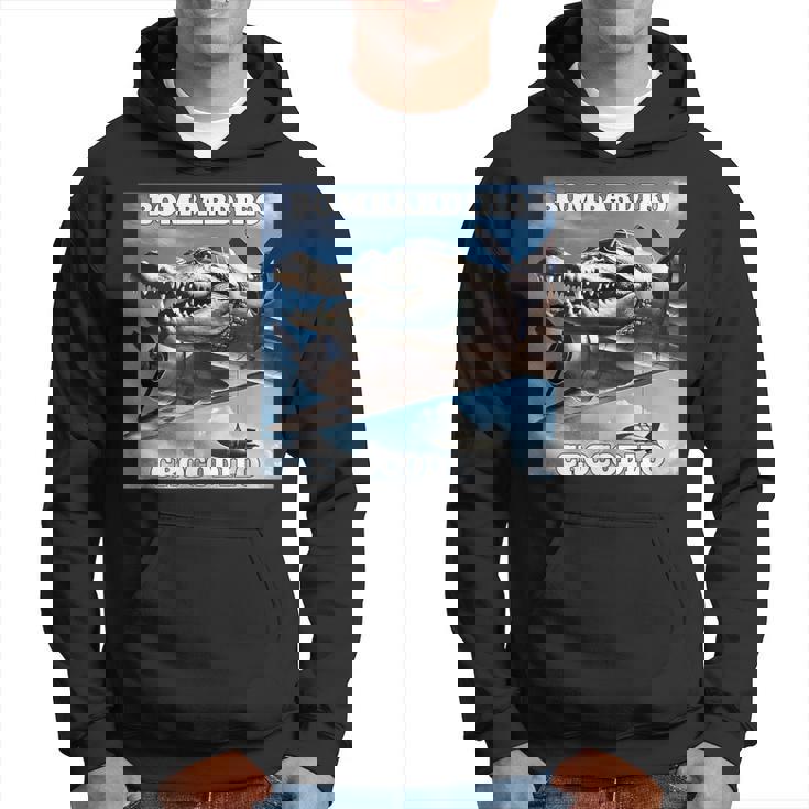 ボンバルディーロクロコダイルミーム パーカー