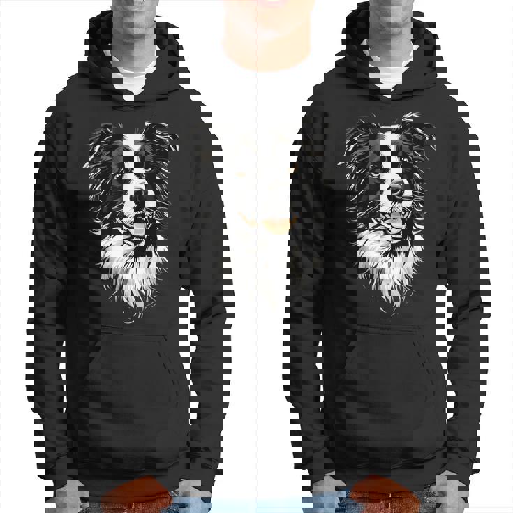 ボーダーコリー モチーフ 犬好き 子犬 かわいい ボーダーコリー パーカー