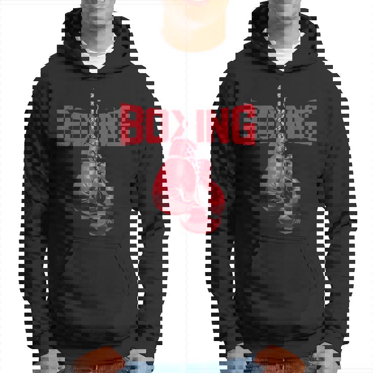 ボールド ボクシンググローブ キックボクシング ボクシング愛好家 ボクサー パーカー