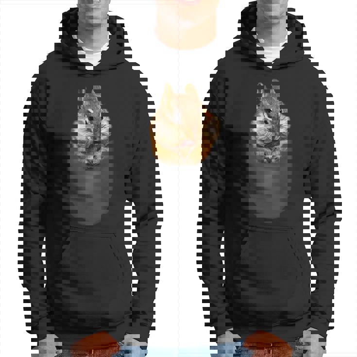 ポケット リス パーカー