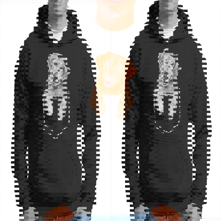 ポケットゴールデンレトリバー パーカー