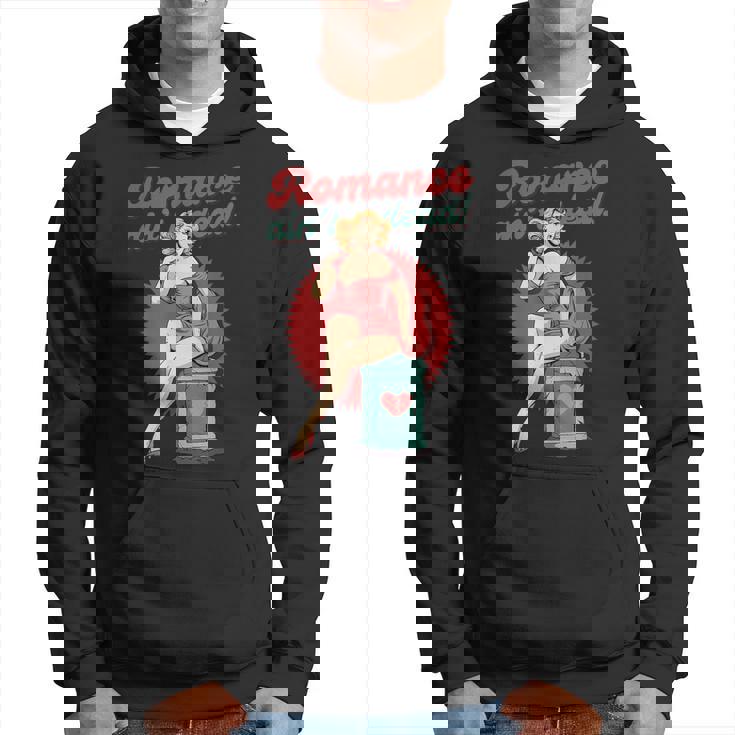 ポップアート ピンナップガール ロマンス Ain't Dead バレンタインシングル パーカー