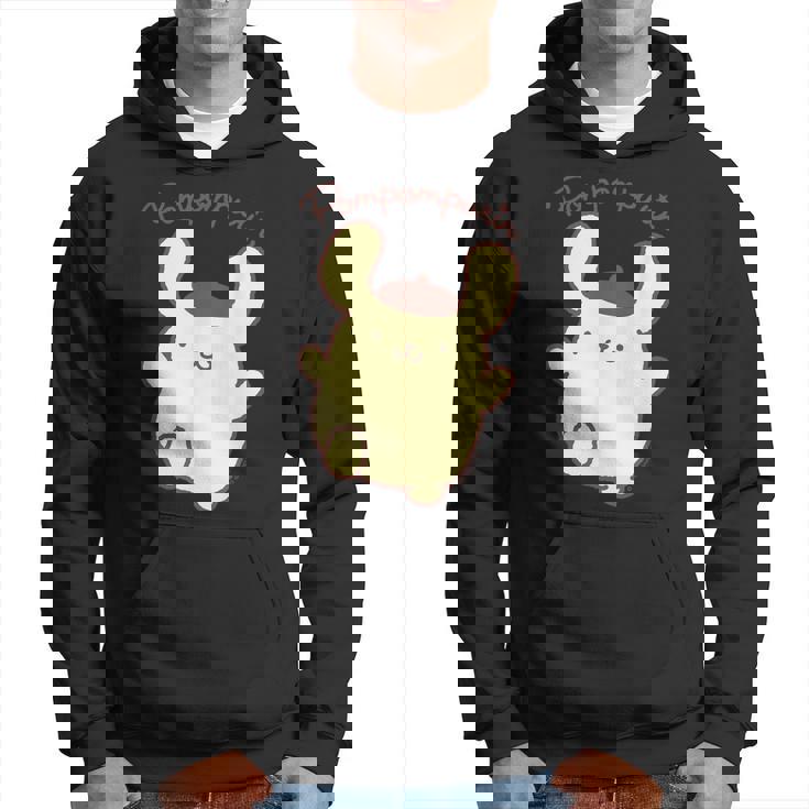 ポムポムプリン ジャンプ ダークカラー パーカー