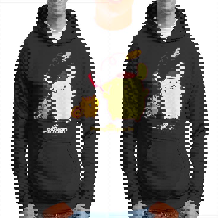 ポムポムプリン＆ベーグル パーカー