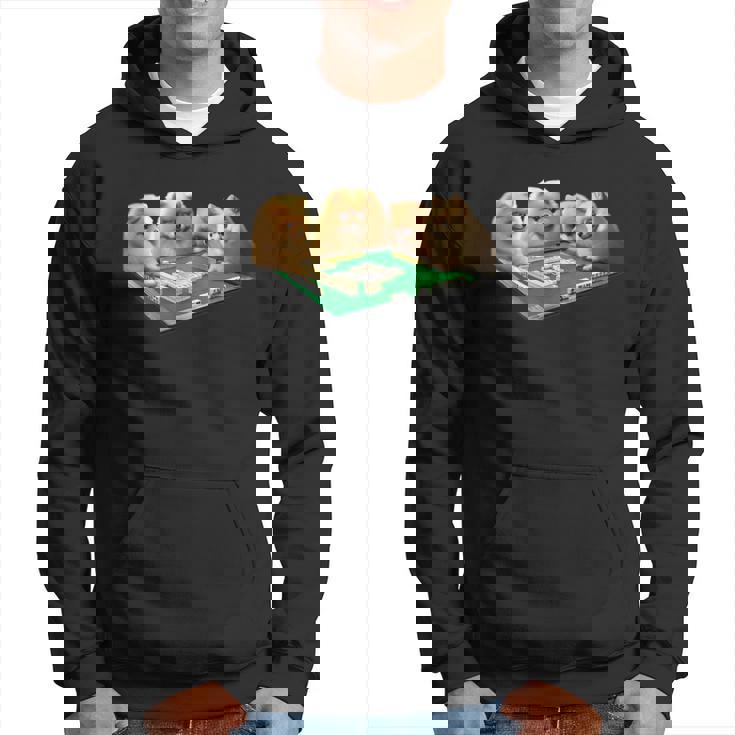 ポメラニアン 犬 麻雀 面白いtシャツ 文字入り メンズ おもしろ 面白い 服 おもしろグッズ ネタ 雀士 パーカー