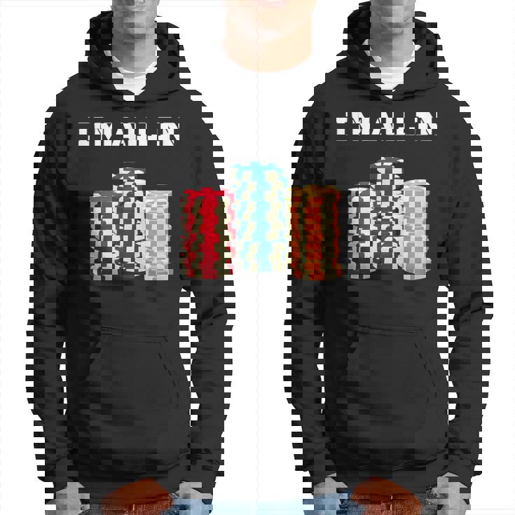 ポーカープレイヤー I'm All In カード カジノ 恋人 ギフト ギャンブル パーカー