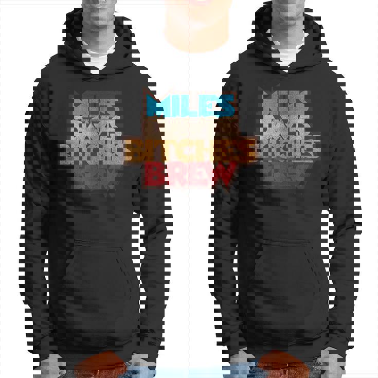 マイルス・デイビス・ビッチズ・ブリュー・ディストレストッド パーカー