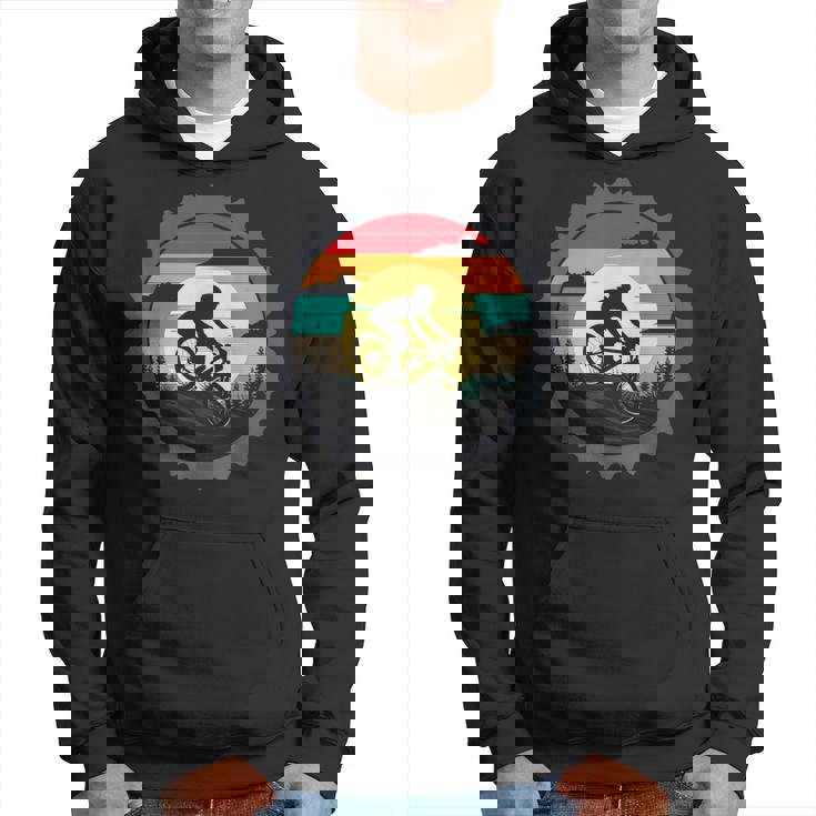 マウンテンバイク サイクリング レトロ ヴィンテージ Mtb 自転車ライダー パーカー