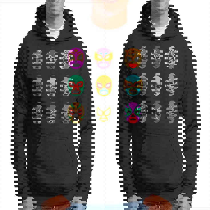 マスク・オブ・レジェンド レトロ・ルチャ・リブレ パーカー