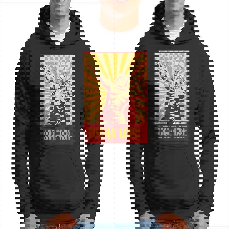 マスク付きレスラー – ルチャリブレ メキシカンレスリング パーカー