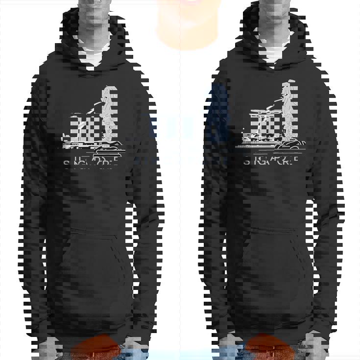 マリーナベイサンズ、マーライオンのスカイラインデザイン、象徴的なシンガポール パーカー