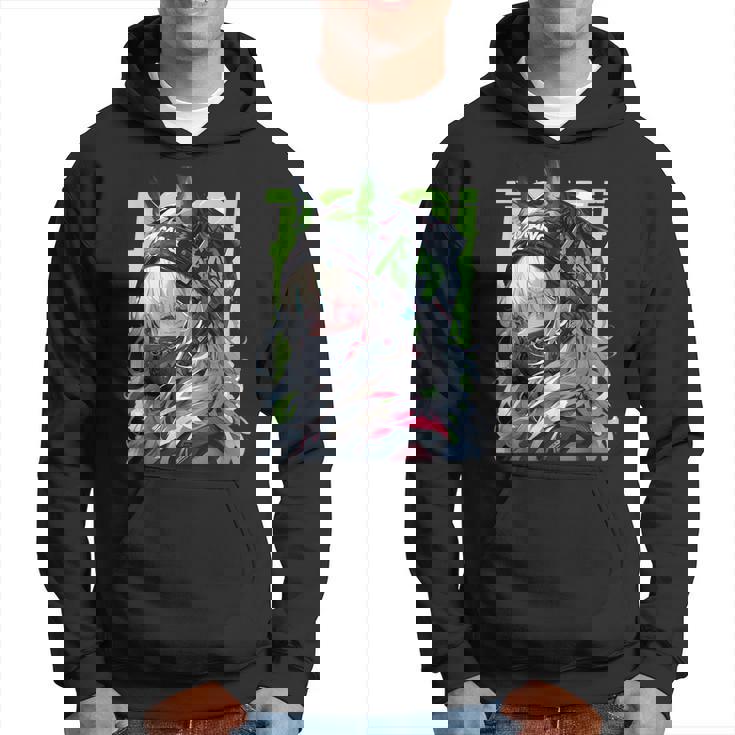 マンガ アニメ エステティック サイバーパンク テックウェア 原宿 パーカー