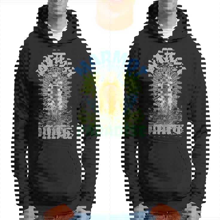 マーモッツキュート-アニマルアースデイマーモット愛好家 パーカー