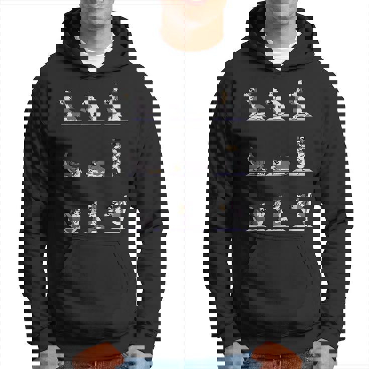 ミニチュア シュナウザー ヨガ パーカー