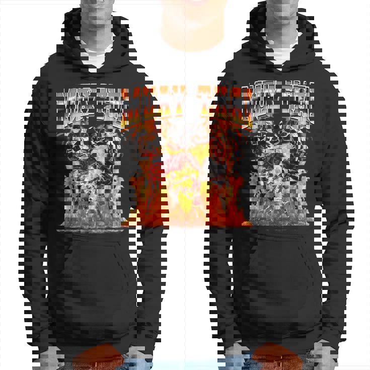 ムエタイタイボクシングフレーム90年代ブーツレッグスタイル パーカー