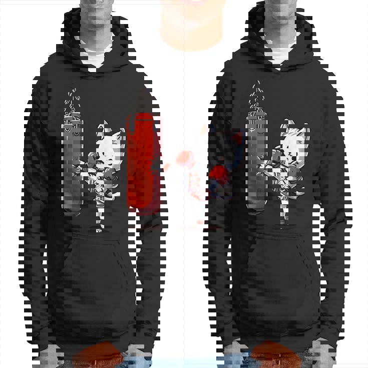 ムエタイ猫、キックボクシング パーカー