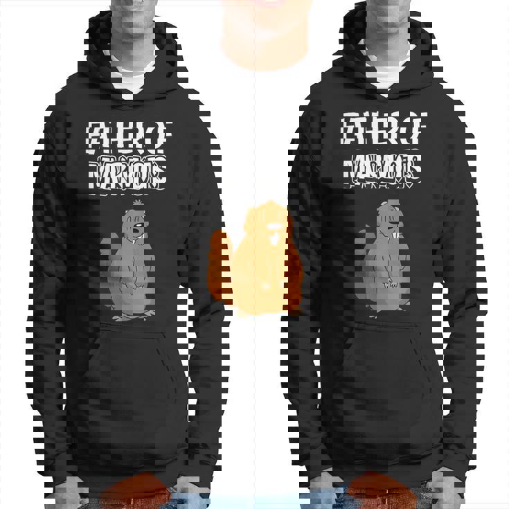 メンズ・ボーイズ・マーモット・パパ 父の日 マーモットの父 パーカー