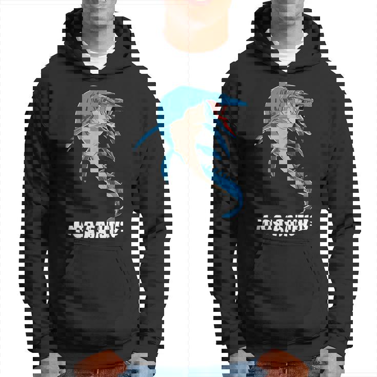 モササウルス 先史時代デザイン パーカー