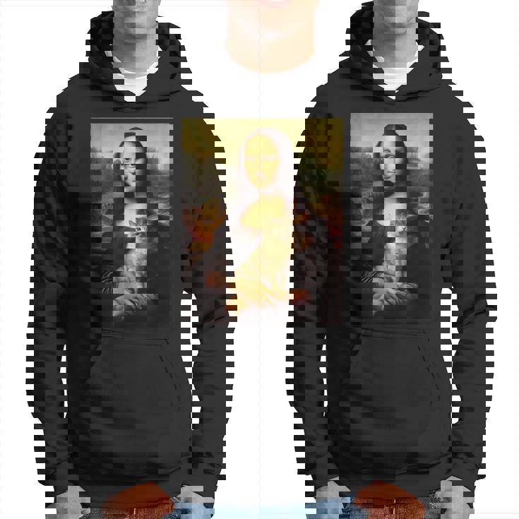 モナリザ 猫 パーカー