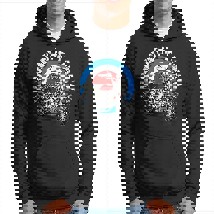 モンキーバイクピットクルーロゴ パーカー