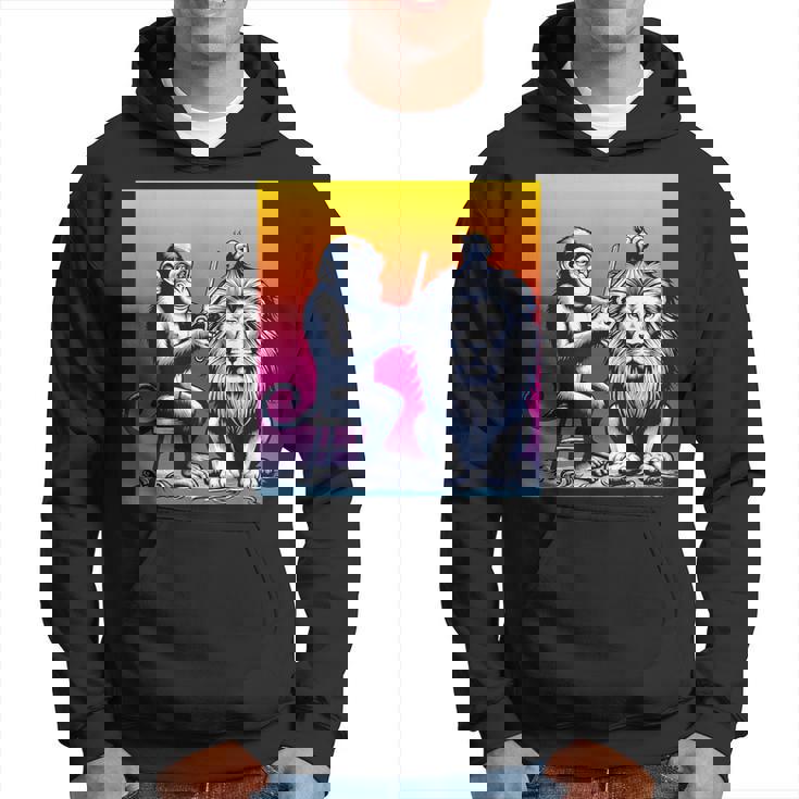 モンキー美容師 パーカー