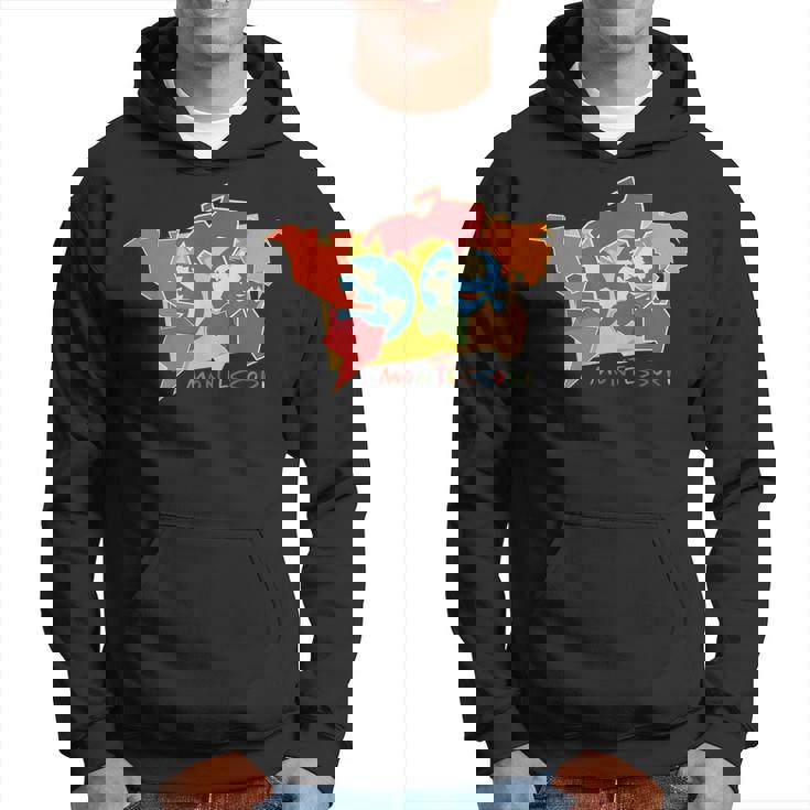 モンテッソーリ大陸の地図 パーカー