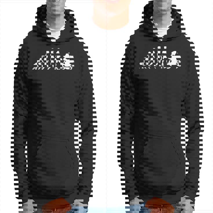 モーターサイクリスト バイカーの進化バイク パーカー